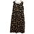 Autre Marque Vestido con estampado floral Wonderful World Negro Naranja - vista 3