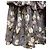 Autre Marque Falda larga con estampado floral WONDERFUL WORLD Púrpura - vista 3
