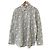 Autre Marque Camicia a maniche lunghe stampata Tommy Hilfiger Marrone Beige Crudo