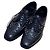 Chaussures Oxford en cuir perforé Manolo Blahnik