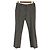 Autre Marque PT TORINO Hahnentritt Stretch Flare Hose Schwarz