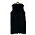 Autre Marque Chaleco Abrigo sfide de Piel de Mapache y Eco Mouton Negro - vista 4