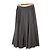 Autre Marque Falda acampanada INGEBORG con panel de twill transparente Castaño