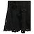 Autre Marque Falda sirena de crochet con motivo floral INGEBORG Negro - vista 3