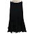 Autre Marque Falda sirena de crochet con motivo floral INGEBORG Negro - vista 5