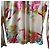 Autre Marque LEONARD SPORT Top a maniche lunghe con stampa floreale e mezza zip Rosa Bianco Multicolore - vista 3