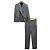 Conjunto de Traje de Lana a Cuadros Max Mara Studio Castaño