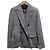 Conjunto de Traje de Lana a Cuadros Max Mara Studio Castaño - vista 2