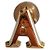 Autre Marque Orecchino a lobo Sympathy of Soul SV925 Initial A D'oro - vista 2