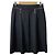 Falda de lana Hermès Chaine d'Ancre 38 Negro