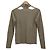 Autre Marque Noble Choker Rib Knit Castaño - vista 2