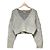 Autre Marque Nave V Shaggy Strickpullover Braun