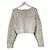 Autre Marque Nave V Shaggy Strickpullover Braun - Ansicht 3