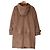Autre Marque JOURNAL STANDARD Abrigo Duffle de Faux Shearling Castaño Camello - vista 4