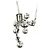 Autre Marque Collana Vendome Aoyama Pt950/850 Diamanti Argento - vista 2