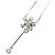 Autre Marque Collana Vendome Aoyama Pt950/850 Diamanti Argento - vista 4