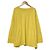 Autre Marque MOGA 18-Gauge Semi-Worsted Wollstrick-Pullover Gelb