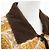 Salvatore Ferragamo gesteppte Cordjacke aus Polyester Gelb - Ansicht 12