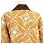 Salvatore Ferragamo gesteppte Cordjacke aus Polyester Gelb - Ansicht 14
