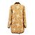 Salvatore Ferragamo gesteppte Cordjacke aus Polyester Gelb - Ansicht 6