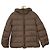 Autre Marque Chaqueta de Plumas Reversible Qualite Negro