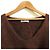 Autre Marque Pullover de malha Babylone com decote em V e pele Marrom - vista 6