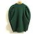 Autre Marque Yori Tack Shoulder Strickpullover Grün - Ansicht 2