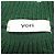 Autre Marque Yori Tack Shoulder Strickpullover Grün - Ansicht 7
