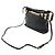 Borsa a tracolla in pelle Burberry Check Marrone Nero - vista 2
