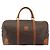 Céline CELINE Macadam Canvas Boston Bag PVC Leather Brown Gold - vista 13