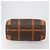 Céline CELINE Macadam Canvas Boston Bag PVC Leather Brown Gold - vista 5