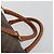 Céline CELINE Macadam Canvas Boston Bag PVC Leather Brown Gold - vista 8