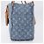 LOUIS VUITTON Monogram Denim On The Go MM Hand Bag Blue M46871 LV - vista 3