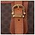 Céline CELINE Macadam Canvas Shoulder Bag PVC Leather Brown Gold - vista 10