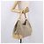 GUCCI GG Canvas Guccissima Hand Bag Leather Beige Gold 257268 - vista 24