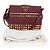 PRADA Shoulder Bag Safiano leather Bordeaux Gold - vista 12