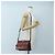 PRADA Shoulder Bag Safiano leather Bordeaux Gold - vista 25