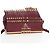 PRADA Shoulder Bag Safiano leather Bordeaux Gold - vista 6
