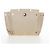 Hermès HERMES Herbag A Dos Backpack Canvas 2way Beige Silver - vista 28