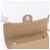 CHANEL Matelasse 25 Chain Shoulder Bag Cotton Beige Silver CC - vista 21