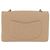 CHANEL Matelasse 25 Chain Shoulder Bag Cotton Beige Silver CC - vista 3