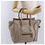 Céline CELINE Luggage Micro Shopper Hand Bag Leather Beige - vista 25