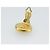 CHANEL Earring Metal Gold Tone Red CC - vista 6