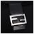Bolso de hombro FENDI Mamma Baguette en jersey de algodón, negro y plata, auténtico 193880 - vista 16