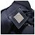 Bolso de hombro FENDI Mamma Baguette en jersey de algodón, negro y plata, auténtico 193880 - vista 19
