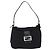 Bolso de hombro FENDI Mamma Baguette en jersey de algodón, negro y plata, auténtico 193880 - vista 2