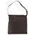 Céline CELINE Borsa a tracolla circolare in tela Macadam PVC nera e oro, codice articolo am12198V - vista 2