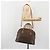 Céline Borsa a mano CELINE Macadam in PVC e pelle, modello 2 vie, marrone e oro, autentica, codice articolo ep15452. - vista 24