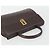 Céline Sac à main CELINE en cuir marron et or, authentique, code article ep15547 - vue 6