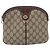 Borsa GUCCI GG Supreme Web Sherry Line in PVC beige e oro 904 02 047 autentica BSZ679 - vista 2